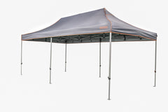 Wildtrak™ 6m Premium Gazebo, Quality Concertina Frame, Adjustable Height, Vented Roof, UPF 50+ Rating with Heavy Duty Wheeled Carry Bag