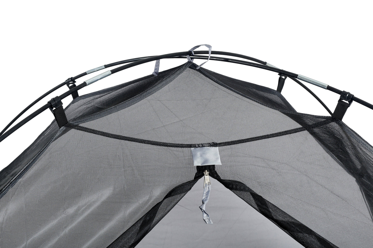 Wildtrak™ Tanami Series II 3P Dome Tent, Easy 1 Person Assemble, Heavy Duty Floor, Shock Corded Fibreglass & Steel Poles, Ultrafine Mesh, J Hook Connections, Airlite Vents, Silver Coated Waterproof Fly, Carry Bag with Handles