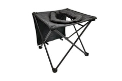 Toilet Seat, High Tensile Steel Frame, Removable Padded Seat, Carry Bag