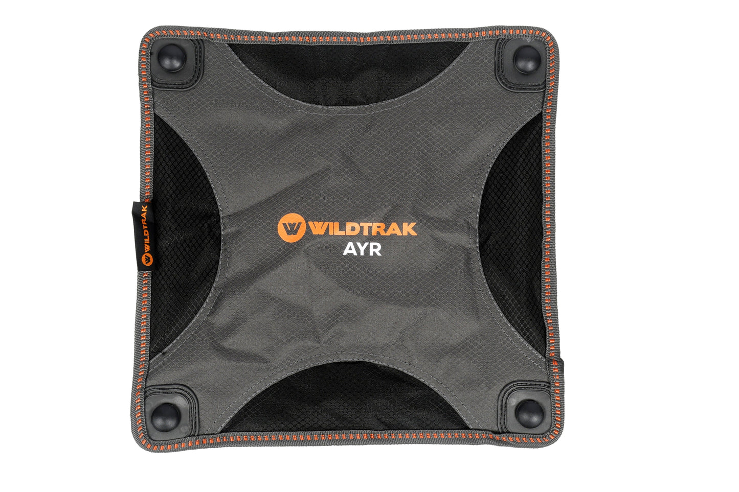WILDTRAK™ AYR Foldable 4Leg, Compact, Lightweight, Padded Seat, Stool, Camp Chair, Weight Rated 120kg, Carry Bag with Shoulder Strap