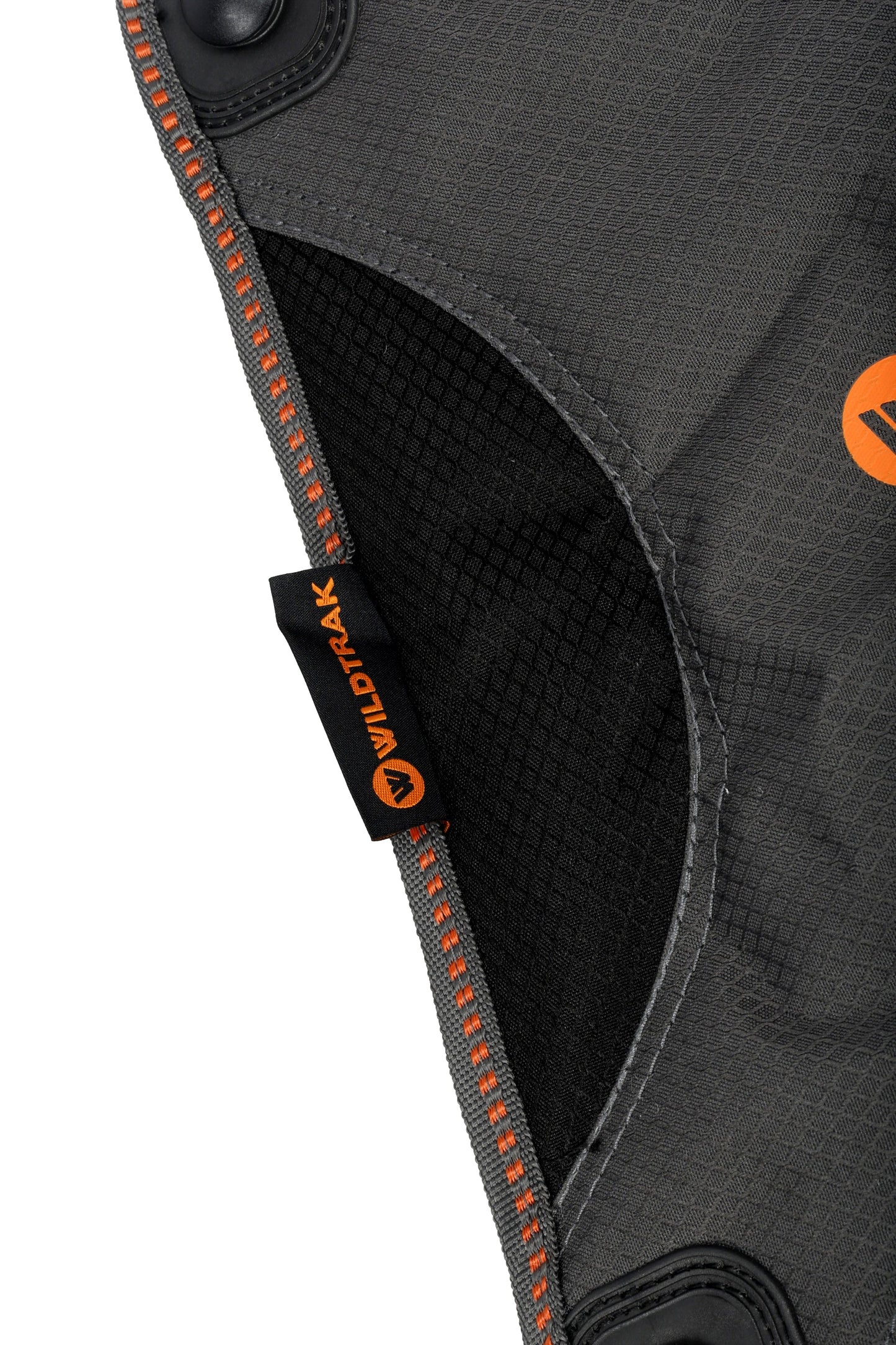WILDTRAK™ AYR Foldable 4Leg, Compact, Lightweight, Padded Seat, Stool, Camp Chair, Weight Rated 120kg, Carry Bag with Shoulder Strap