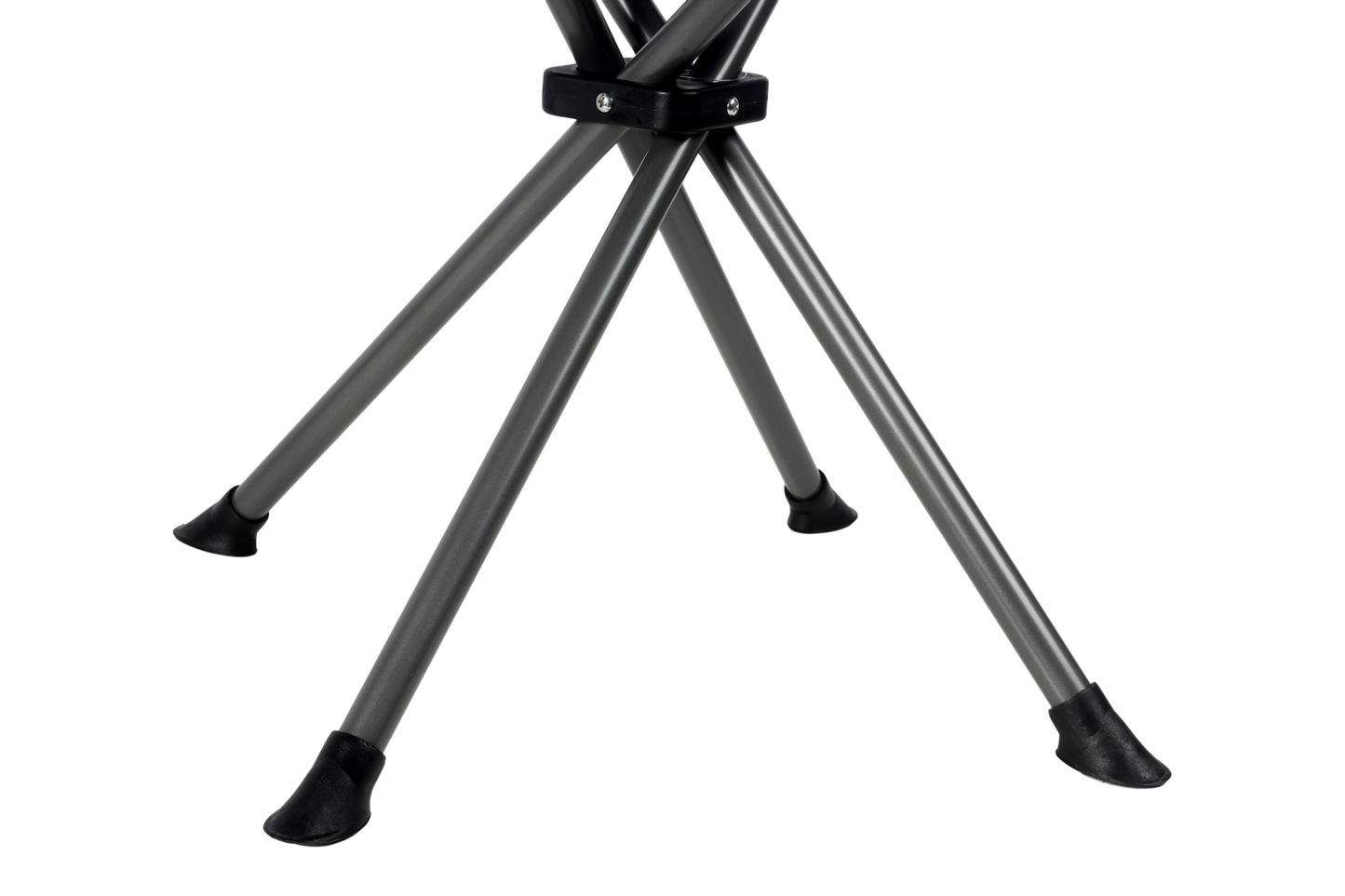 WILDTRAK™ AYR Foldable 4Leg, Compact, Lightweight, Padded Seat, Stool, Camp Chair, Weight Rated 120kg, Carry Bag with Shoulder Strap