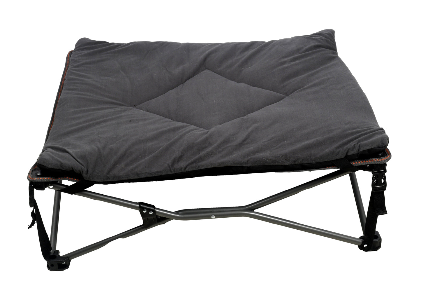 WILDTRAK™ XL Deluxe Pet Bed, Foldable, Removable & Washable Cover, Adjustable Tension Straps, Carry Bag with Shoulder Strap