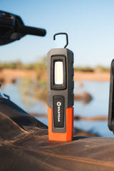 Wildtrak™ Handheld Work Light, Rechargeable, Duel Lighting Modes, 180 Swivel, Magnetic Base, USB-C Fast Charge, Water & Shock Proof