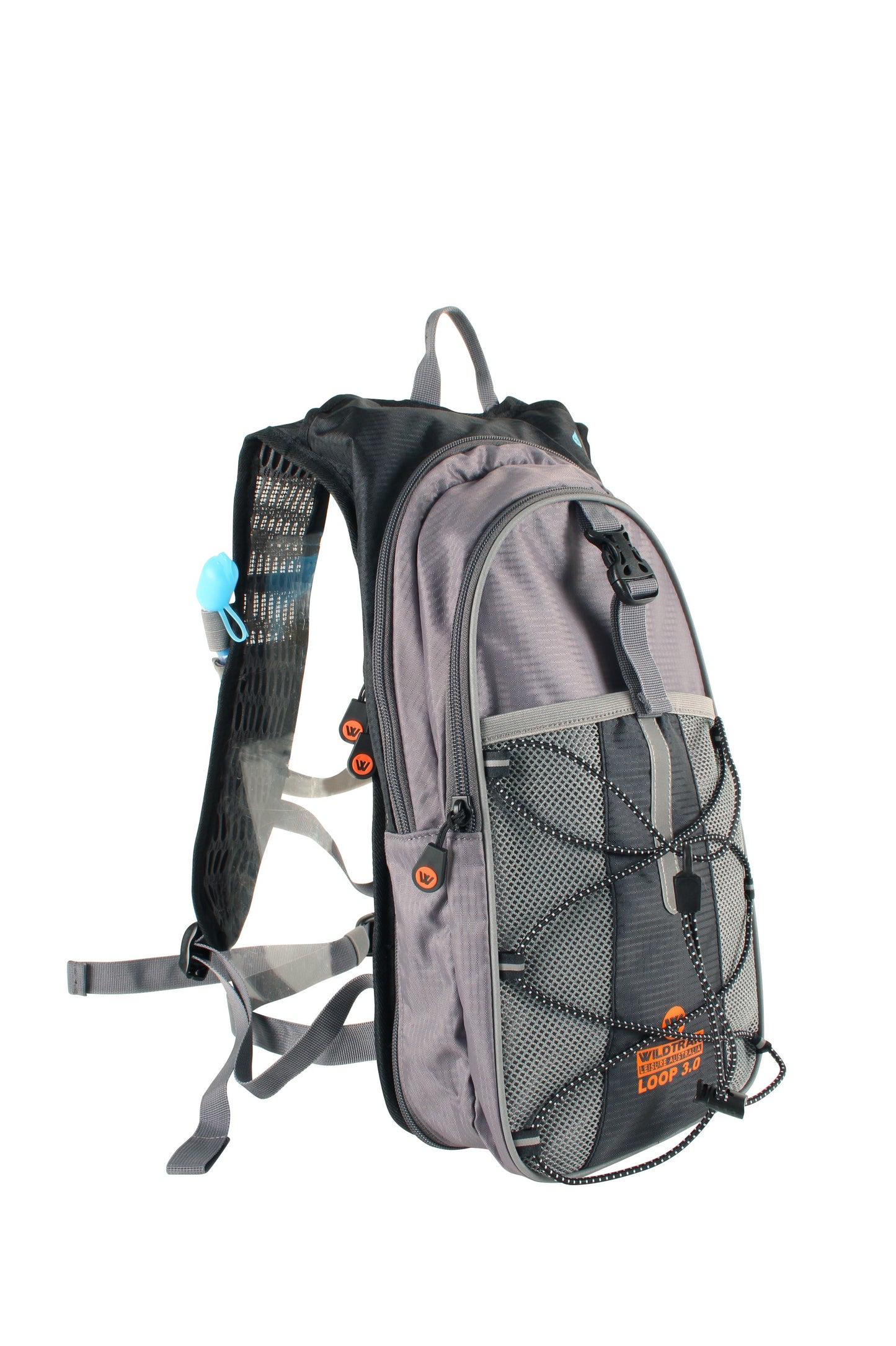 Wildtrak™ Trekker 3L Loop Hydration Backpack with Adjustable Chest and Shoulder Straps, Zipped Storage Pockets