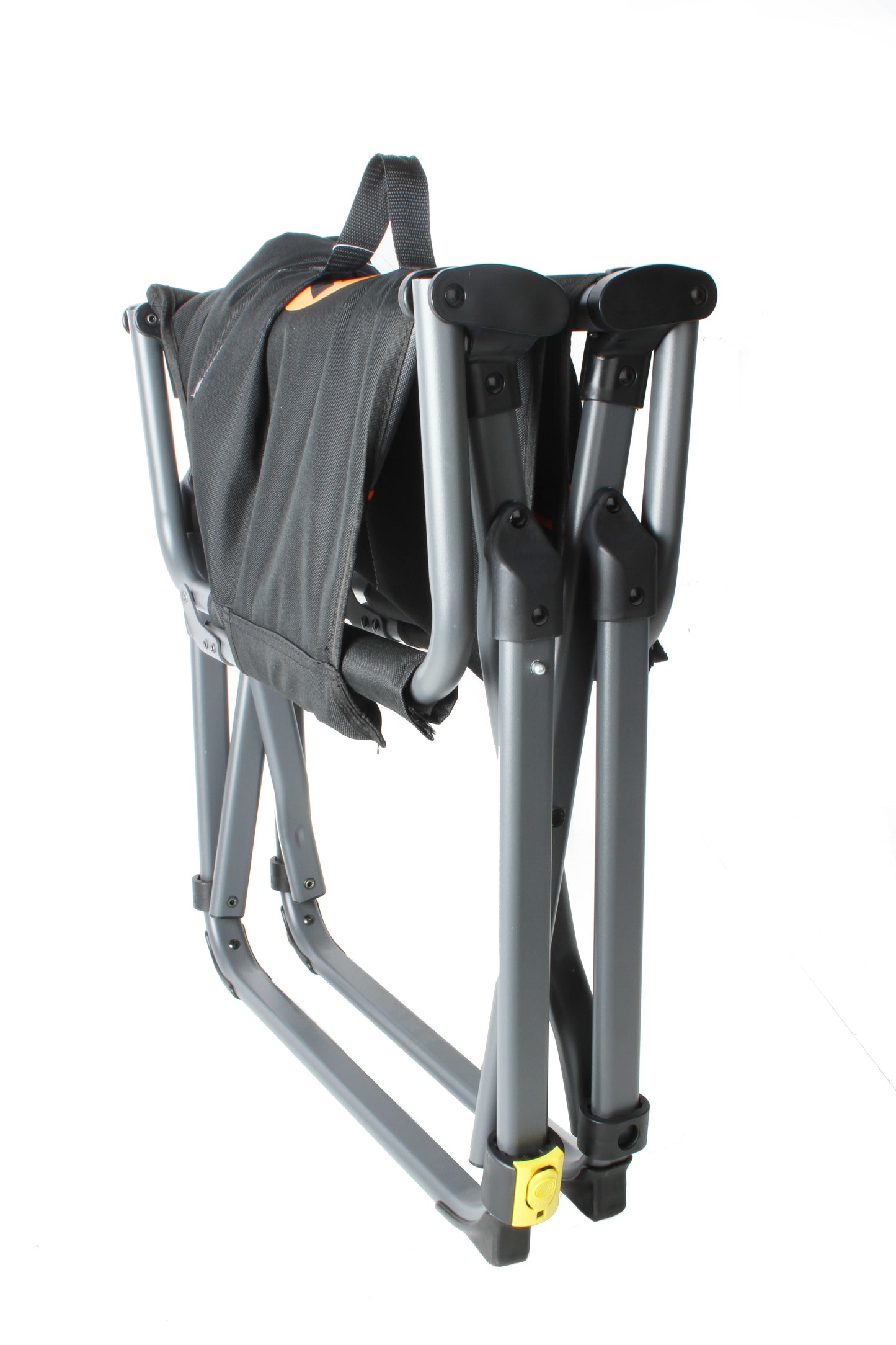 Wildtrak™ Telfer Compact Directors Chair, Folding Aluminium Frame, Lightweight, Weight Rated 120kg, Carry Bag with Shoulder Strap