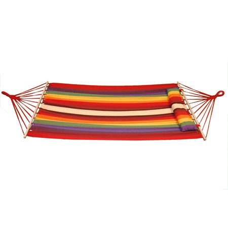 BRAZILIAN STYLE GARDEN HAMMOCK WITH PILLOW