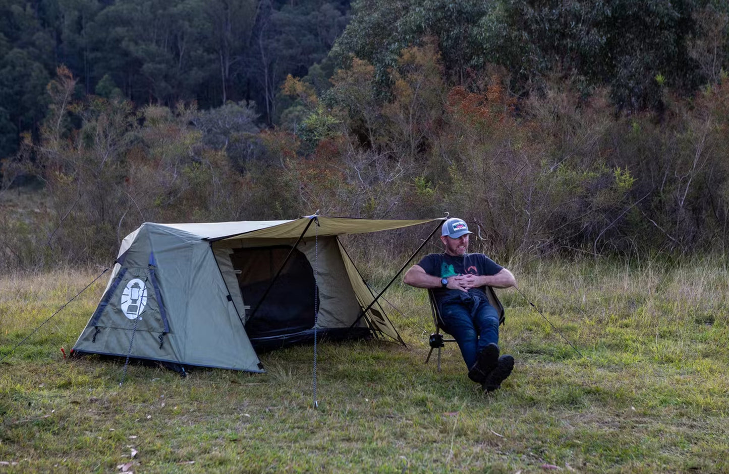 Coleman™ Swagger Series XL 1 Person Tent, Weathertec™ System, Vented, Carry Bag
