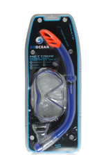 METTAMS ADULT MASK AND SNORKEL SET - BLUE OR RED