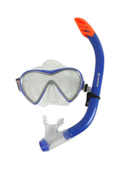 METTAMS ADULT MASK AND SNORKEL SET - BLUE OR RED