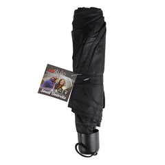 Premium Compact Black Umbrella 54cm with Cover