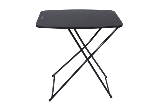 Wildtrak™ Utility Table, Compact, Lightweight, Blow Mould Resin, Adjustable Height, Folds Flat, Waterproof, Great for Camping Outdoors, 66x46x71cm