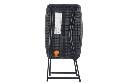 Wildtrak™ Utility Table, Compact, Lightweight, Blow Mould Resin, Adjustable Height, Folds Flat, Waterproof, Great for Camping Outdoors, 66x46x71cm