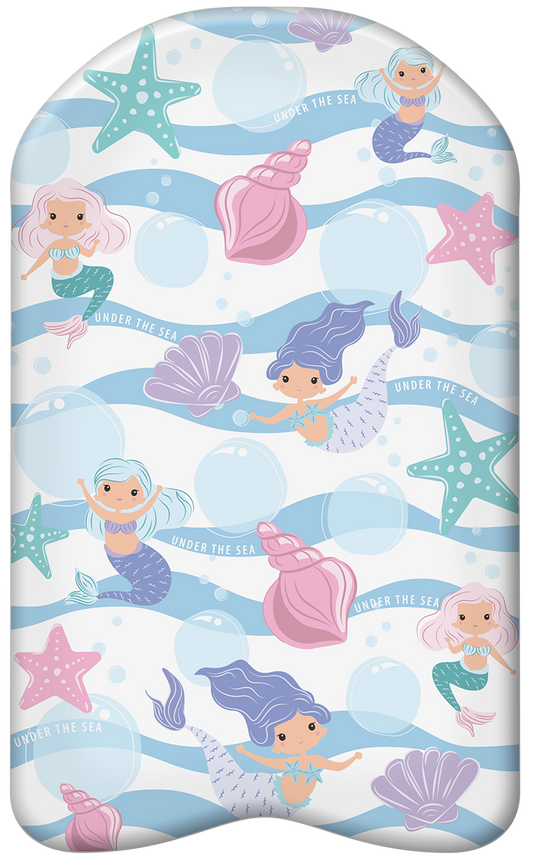 AirTime™ Kids Foam Kickboard Mermaid Design 42x27cm - Age 3+