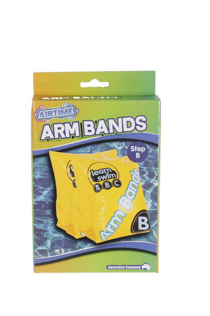 AirTime™ Inflatable Arm Bands STEP C (6-12yrs) Gives Support Whilst Learning
