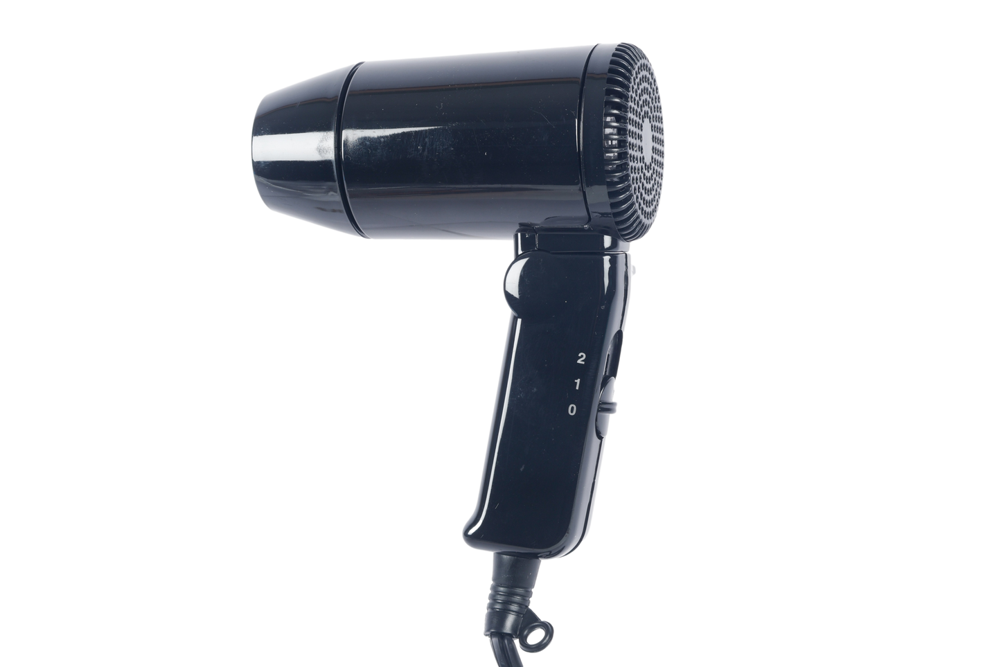 12Volt Portable Hair Dryer, Compact 2 Speed, 1.2m Cable