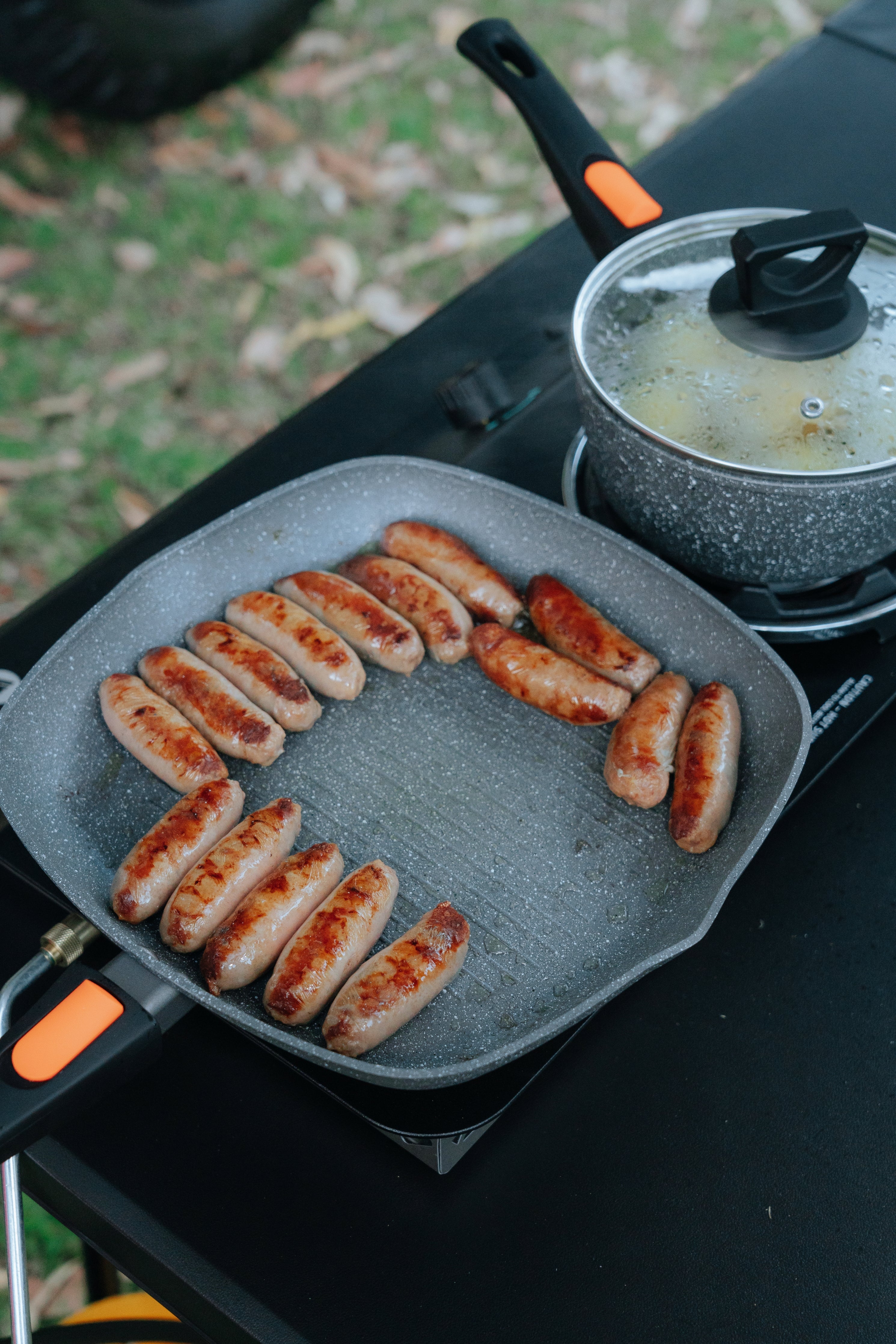 Wildtrak™ Non Stick Induction Safe Saucepan with Detachable Handle and Lid