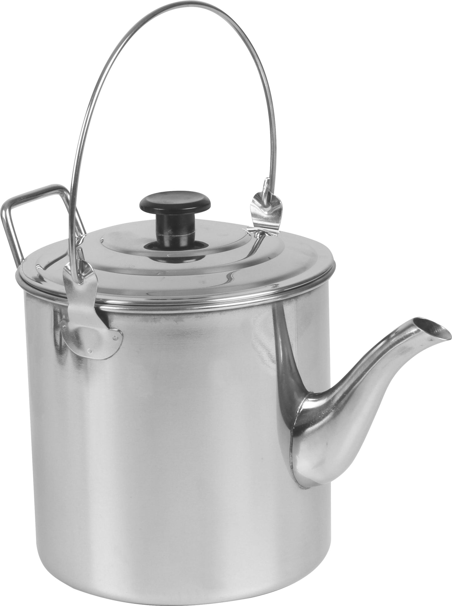 2800ml Stainless Steel Billy Teapot with Handle and Lid