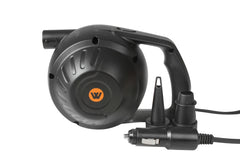 Wildtrak™ 12Volt Electric Air Pump, Portable, Inflatable/Air Mattress, 2 Universal Nozzles, Low Noise