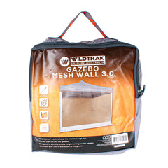 Wildtrak™ 3m Gazebo Mesh Side Wall with Pegs and Carry Bag - UNIVERSAL FITS MOST GAZEBOS