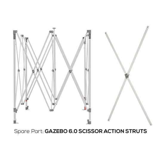 Wildtrak™ 6m Deluxe Gazebo Scissor Action Replacement Struts