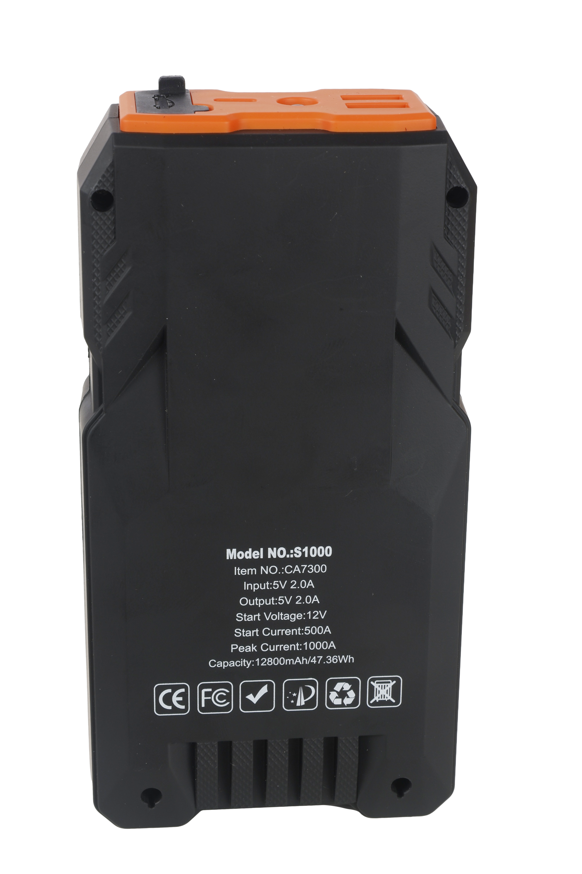 Wildtrak™ 1000A 12KMAH HP Lithium Car and 4WD Jump Starter (Petrol & Diesel) with Hard Case and USB Port