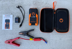 Wildtrak™ 1000A 12KMAH HP Lithium Car and 4WD Jump Starter (Petrol & Diesel) with Hard Case and USB Port