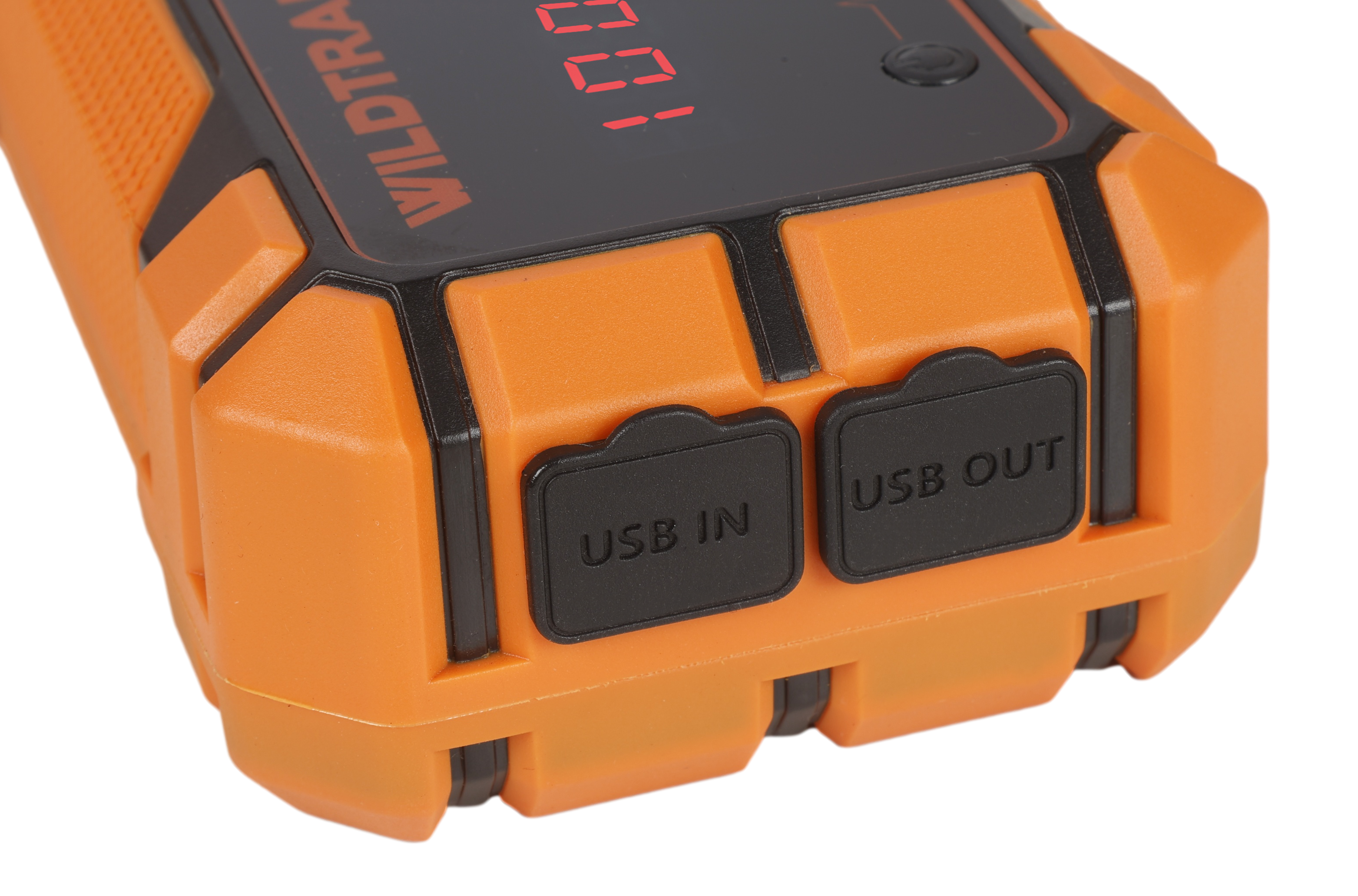 Wildtrak™ Heavy-Duty 2000A 16KMAH HP Lithium Car & 4WD Jump Starter Power Bank (Petrol & Diesel) with Case, USB C Port & Wireless Charging