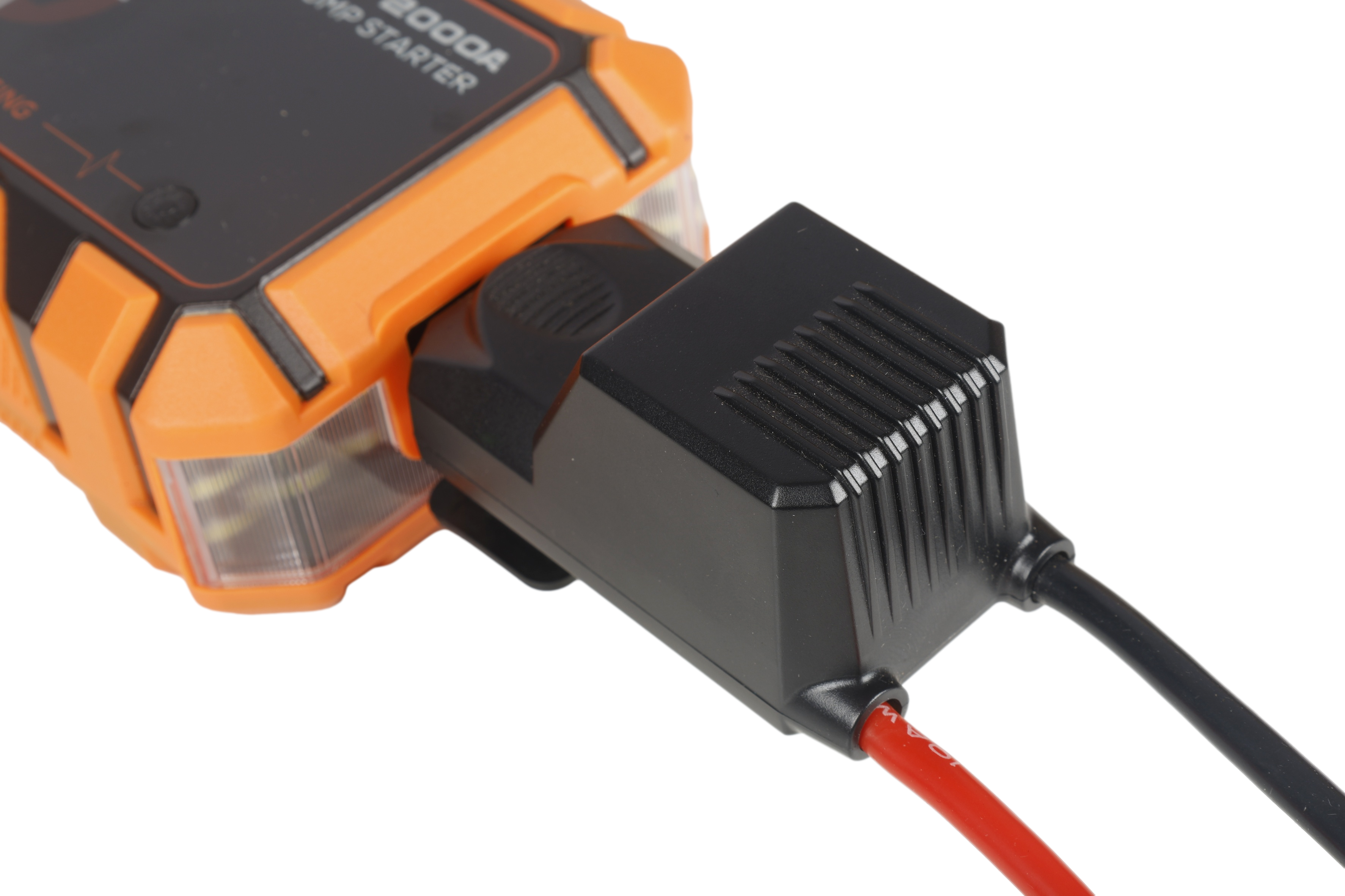 Wildtrak™ Heavy-Duty 2000A 16KMAH HP Lithium Car & 4WD Jump Starter Power Bank (Petrol & Diesel) with Case, USB C Port & Wireless Charging