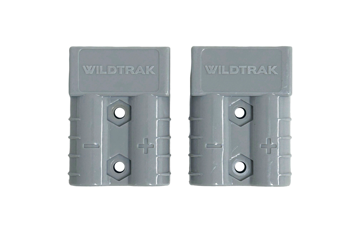 50A ANDERSON STYLE CONNECTOR SET 2 PACK GREY