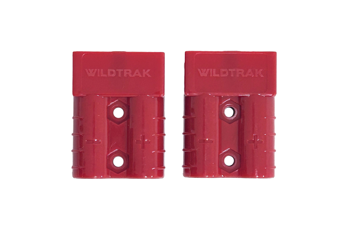 50A ANDERSON STYLE CONNECTOR SET 2 PACK RED