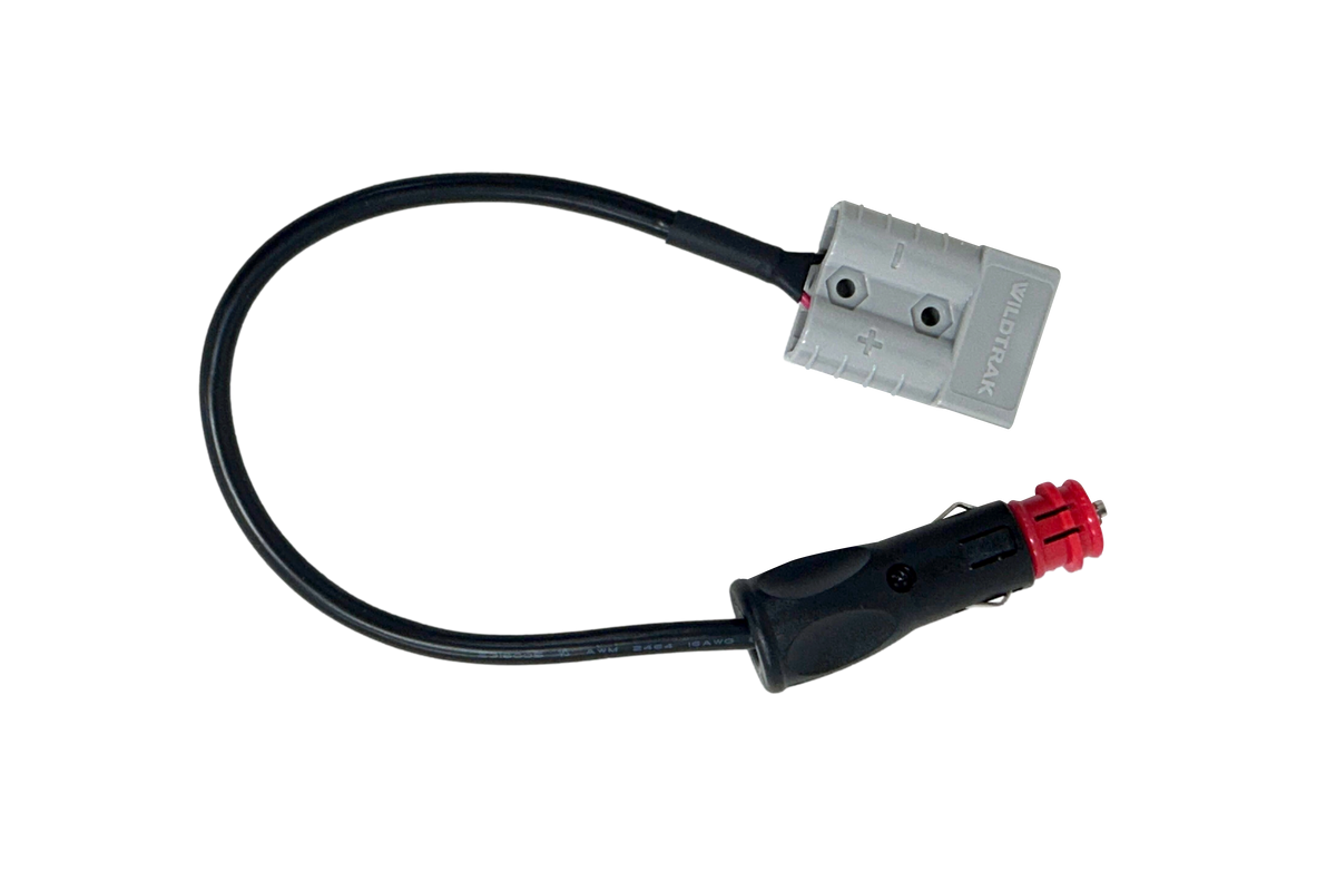 50A ANDERSON CONNECTOR TWIN 12V SOCKET 30CM 16AWG