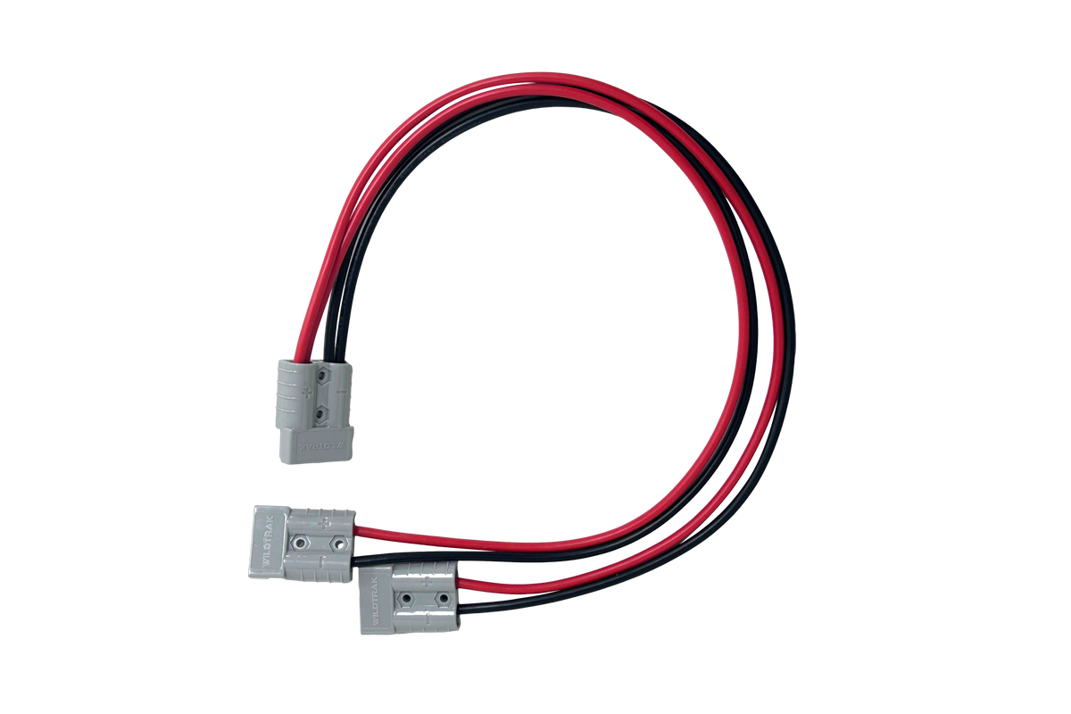 50A ANDERSON CONNECTOR TWIN 5MM LEAD 60CM 10AWG