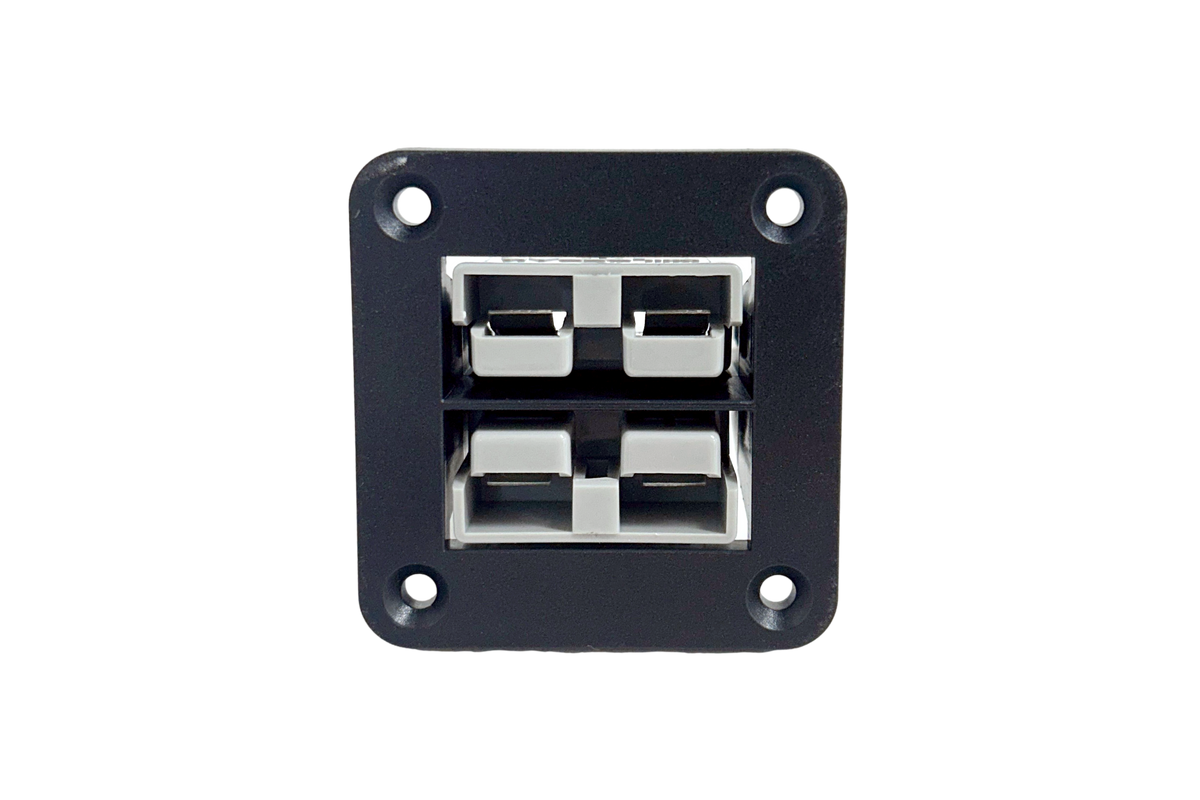 50A ANDERSON STYLE CONNECTOR TWIN PANEL MOUNT