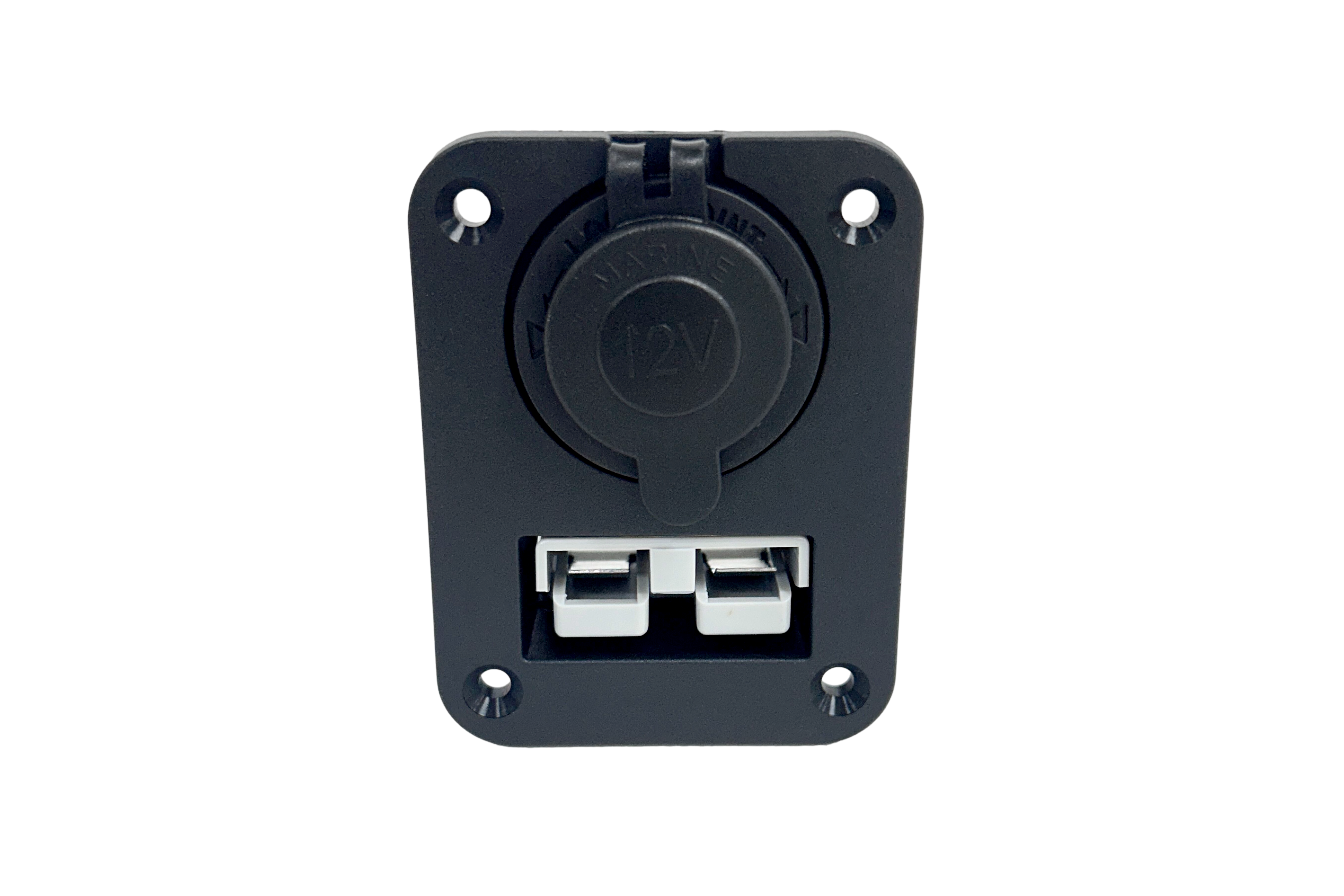 50A ANDERSON STYLE CONNECTOR PANEL MOUNT WITH CIG SOCKET