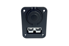 50A ANDERSON STYLE CONNECTOR PANEL MOUNT WITH CIG SOCKET
