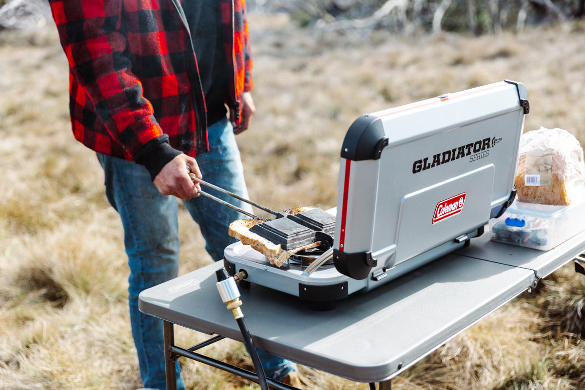 Coleman HyperFlame™ FyreKnight 2 Burner Stove, Fast Boiling, Instastart™, 24000 BTUs