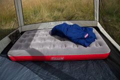 Coleman™ XL Single Quickbed Plus Air Mattress, Heavy Duty PVC , Soft Plush Rayon Flocked Top, Double Lock Valve,  187x 99 x24cm