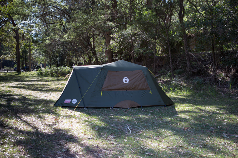 Coleman™ Northstar Series Instant Up 6 Person Tent, Rip Stop Fabric, 2 Minute Setup, Darkroom Technology, Weathertec™ System, Integrated Strip Light
