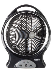 Coleman™ 240V/12V Rechargeable Lithium Ion Fan with LED Lights 12 Inch/30cm