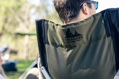 Coleman™ Swagger Aluminium Sling Chair, Durable, Lightweight, Ergonomic Armrests, Shoulder Strap, Carry Bag