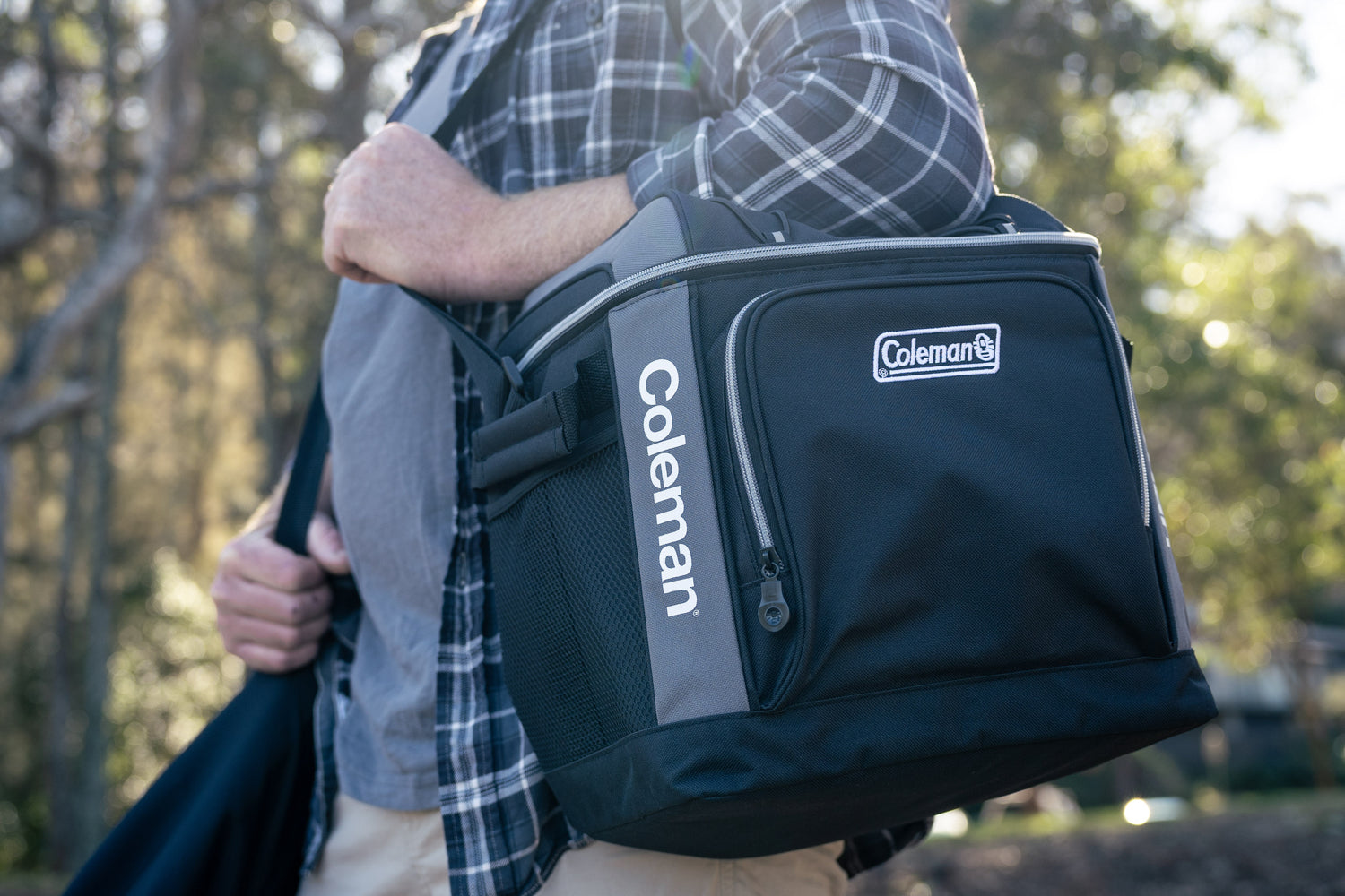 Coleman™ 30 Can Templock Insulation Zipped Pocket Soft Cooler Bag with Carry Strap