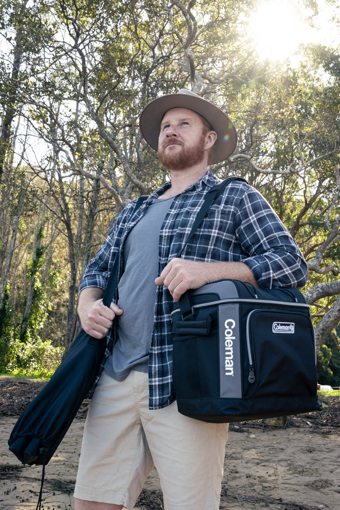Coleman™ 30 Can Templock Insulation Zipped Pocket Soft Cooler Bag with Carry Strap