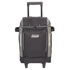 Coleman™ 42 Can Templock Insulation Zipped Pocket Wheeled Soft Cooler Bag with Retractable Towing Handle