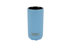 Good Vibes™ Insulated Double Wall Stainless Steel Skinny Bottle & Can Cooler - Bay Blue