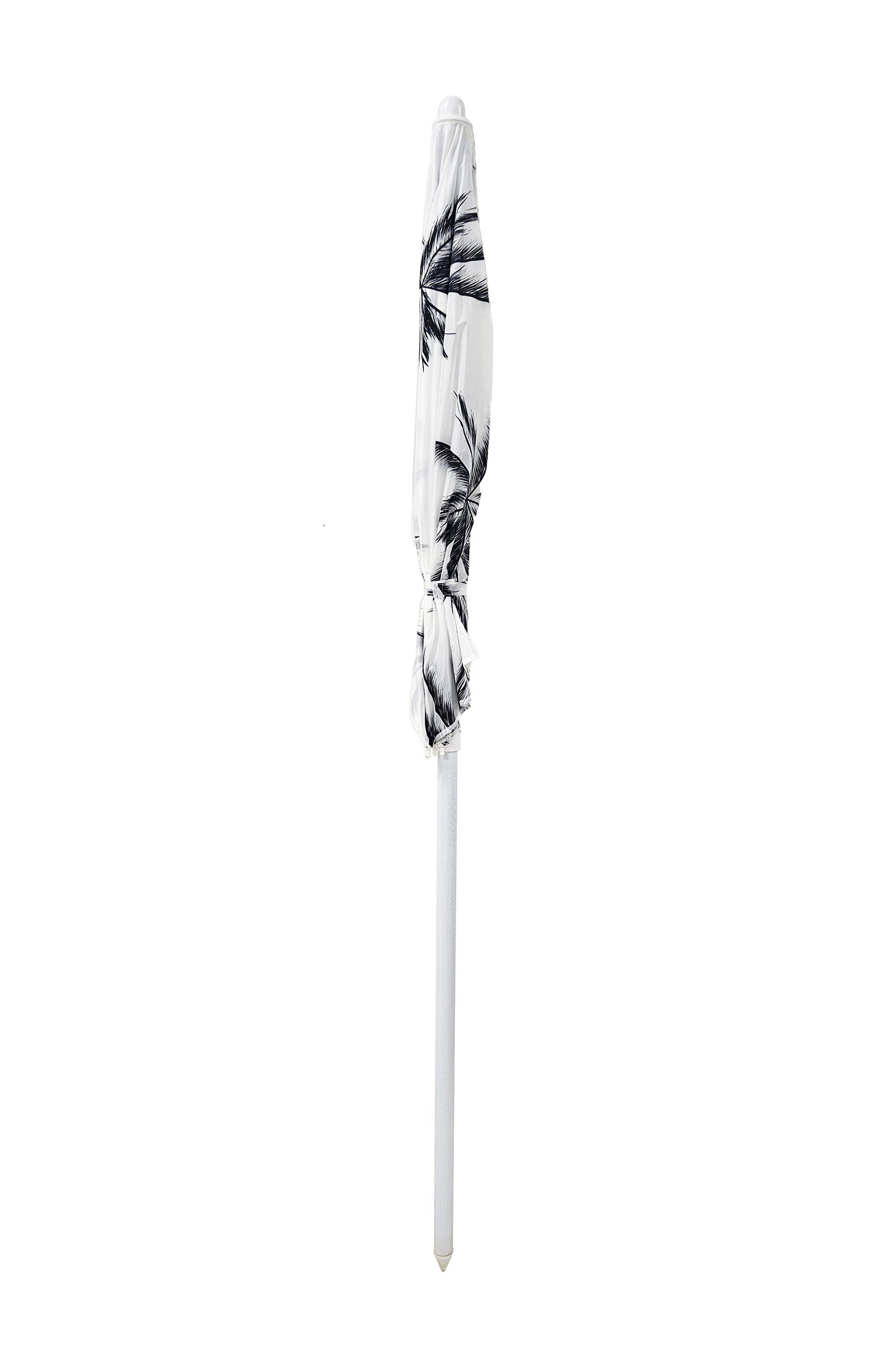 Good Vibes™ 1.6m Beach Umbrella with Carry Bag, Shoulder Strap - Havana