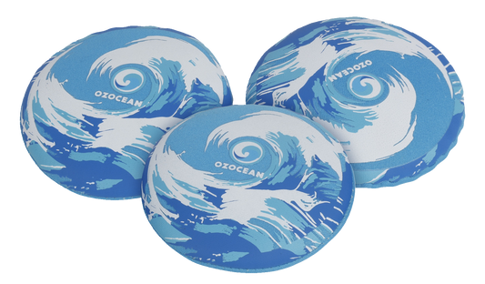 OzOcean 3pc Neoprene Skim Discs 7cm Ages 3+