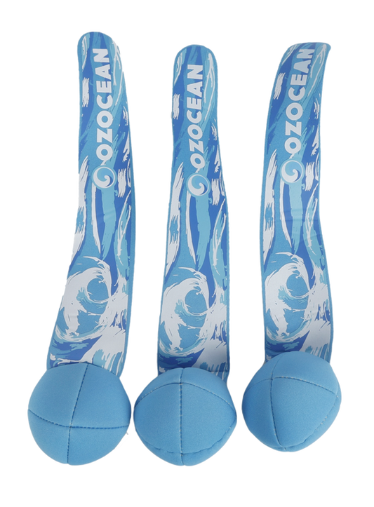OzOcean 3pc Neoprene Streamers 27cm Ages 3+