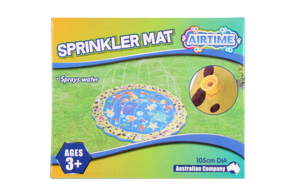 AirTime™ Sprinkler Mat Sea Theme includes Hose Connection 105cm - Ages 3+