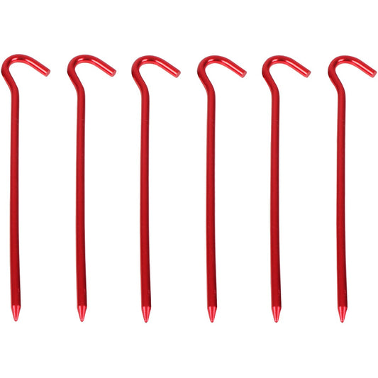 6 PACK 18CM TENT PEGS